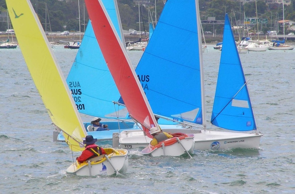 Crossing Upwind - Kiwi Cup Day 2 © Event Media